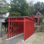 井田城跡に建つ城山稲荷