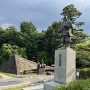 二の丸に建つ徳川家康公像