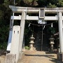 佐江戸城　城跡の杉山神社