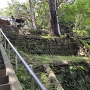 三柱神社の砲台跡の石垣