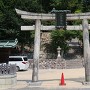 北之庄城 登り口のある北之庄神社