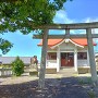 篠原神社鳥居と社殿