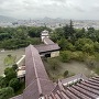 会津若松城天守からの風景