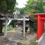 井田城 城址に鎮座する城山稲荷、白龍大神