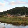 本陣山城 遠景（北西より）