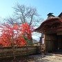 伊豆木陣屋 書院の唐破風造りの玄関