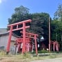 鏡島城（倉稲魂稲荷神社 全景）