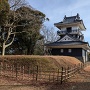 天守と二重櫓跡