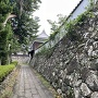 地蔵坂櫓から北虎口門へ続く石垣