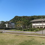 鹿児島城本丸から見た上山城（城山）