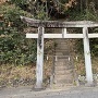 攻城口（白山神社参道）