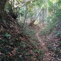 主郭北西の横堀