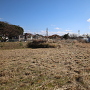 主郭跡と堀跡