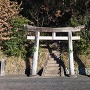 白山神社の下の登城口