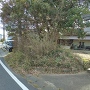 表門脇の土塁