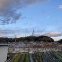 北田原城 遠景