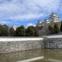 三国堀と天守