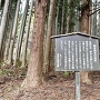 観音清水案内板