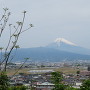 韮山城からの富士山