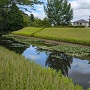 水堀と土塁