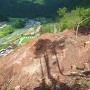 漆原城 主郭より見た馬出