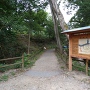 本丸裏門の土橋