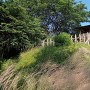 二ノ郭から主郭を望む