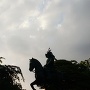 太田道灌公騎馬像(芳林寺)