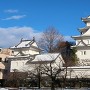 大垣城 雪