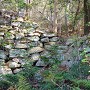 大手曲輪の石垣近景