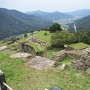 天守台より南千畳を望む