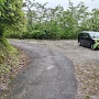 主郭下の駐車スペース