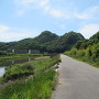 北西から高山城