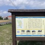 「徳島氏の城跡」説明板