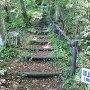 山頂への最後の階段
