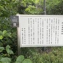 「徳山藩館邸跡」説明板