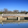 休城日の桜門橋