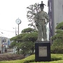 市役所前にある太田道灌像