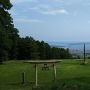 城山神社から七尾港を見る