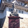 木下藤吉郎秀吉の像