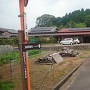 勝手神社のすぐ近くにある道標