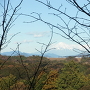 東の曲輪からの眺望（富士山）