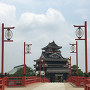 大手橋から見る清洲城