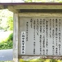 虫川の大杉（国指定天然記念物）の説明板