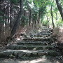 千早城・千早神社への階段通路…