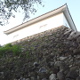 多門櫓と石垣(中学校側)