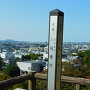 鳥取城　山下の丸二の丸三階櫓跡からの眺望