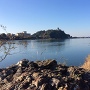 木曽川対岸から見た犬山城