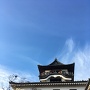 犬山城の秋空