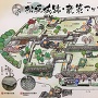 松坂城跡・散策マップ